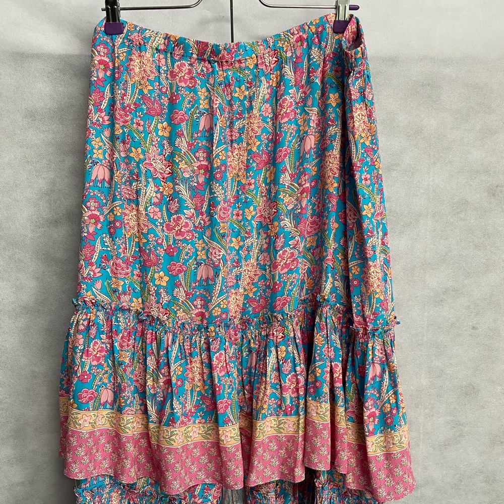 Plenty by Tracy Reese Meadow Tiered Midi Skirt - Picture 13 of 15